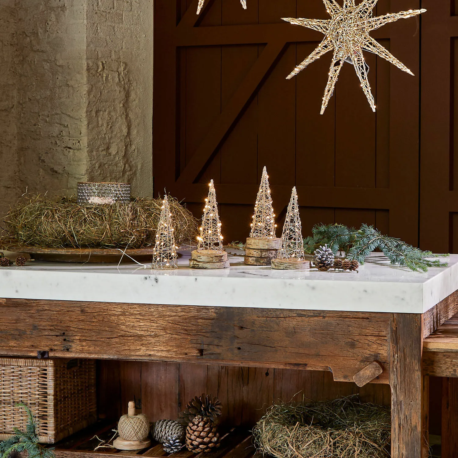 LED-Baum 4er Set Velkrin – Bild 4