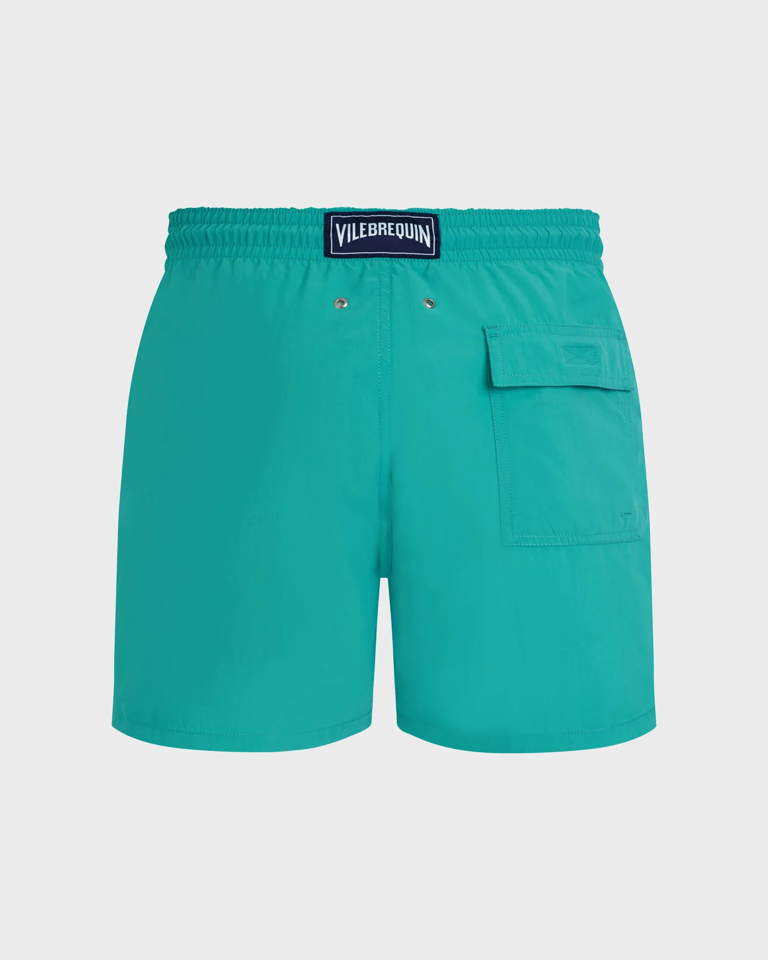 Vilebrequin - Mit Wasser Reagierende Whales Badeshorts Für Herren - Bademode - Moorea - Grün - Größe XXXL – Bild 2