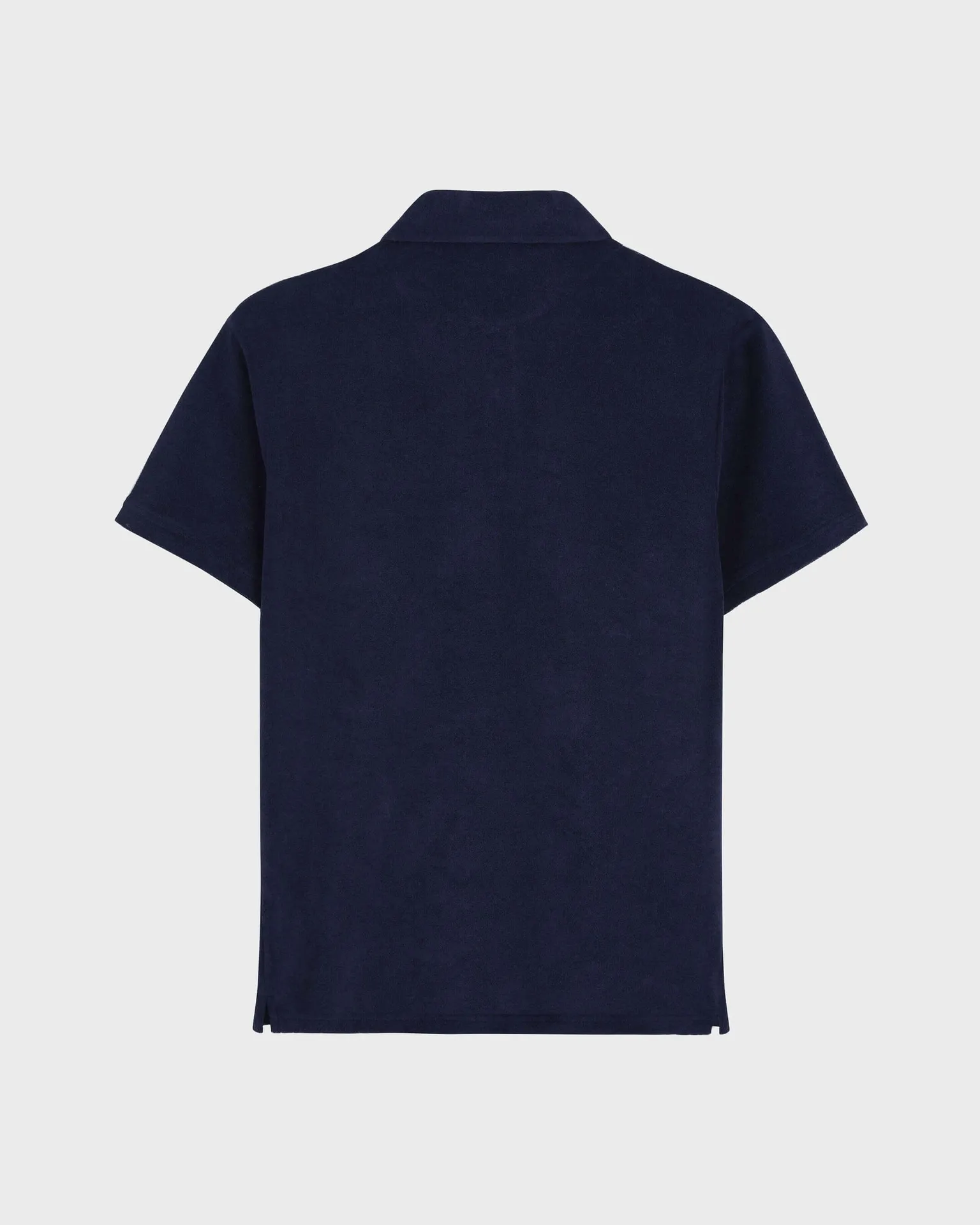 Vilebrequin - Solid Polohemd Aus Jacquard Für Herren - Polohemd - Phoenix - Blau - Größe XXXL – Bild 2