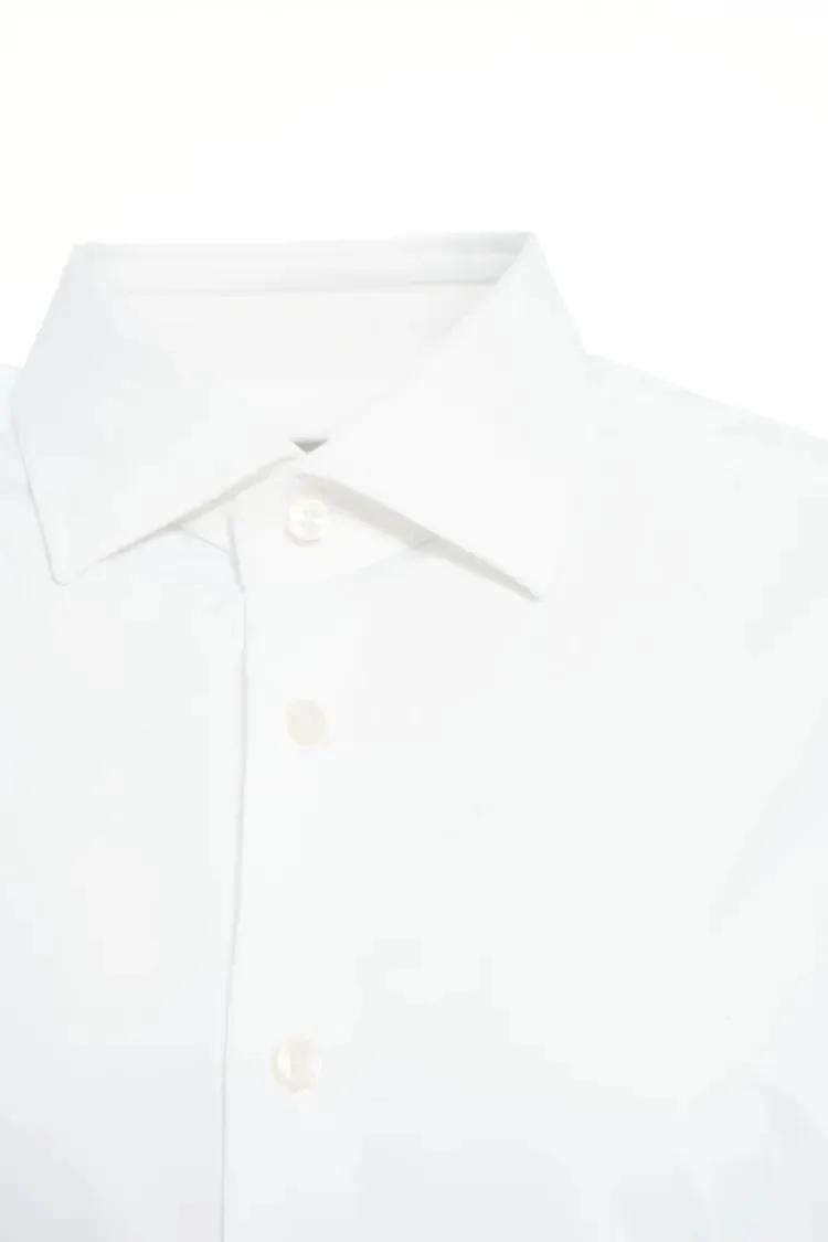 Gender - Tailored White Shirt With Collar - Größe 43 - weiß – Bild 3