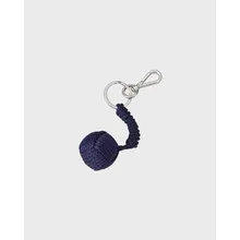 Vilebrequin - Schlüsselanhänger Mit Kordelkugel - Schlüsselring - Pearly - Blau - Größe OSFA Vilebrequin - Schlüsselanhänger Mit Kordelkugel - Schlüsselring - Pearly - Blau - Größe OSFA