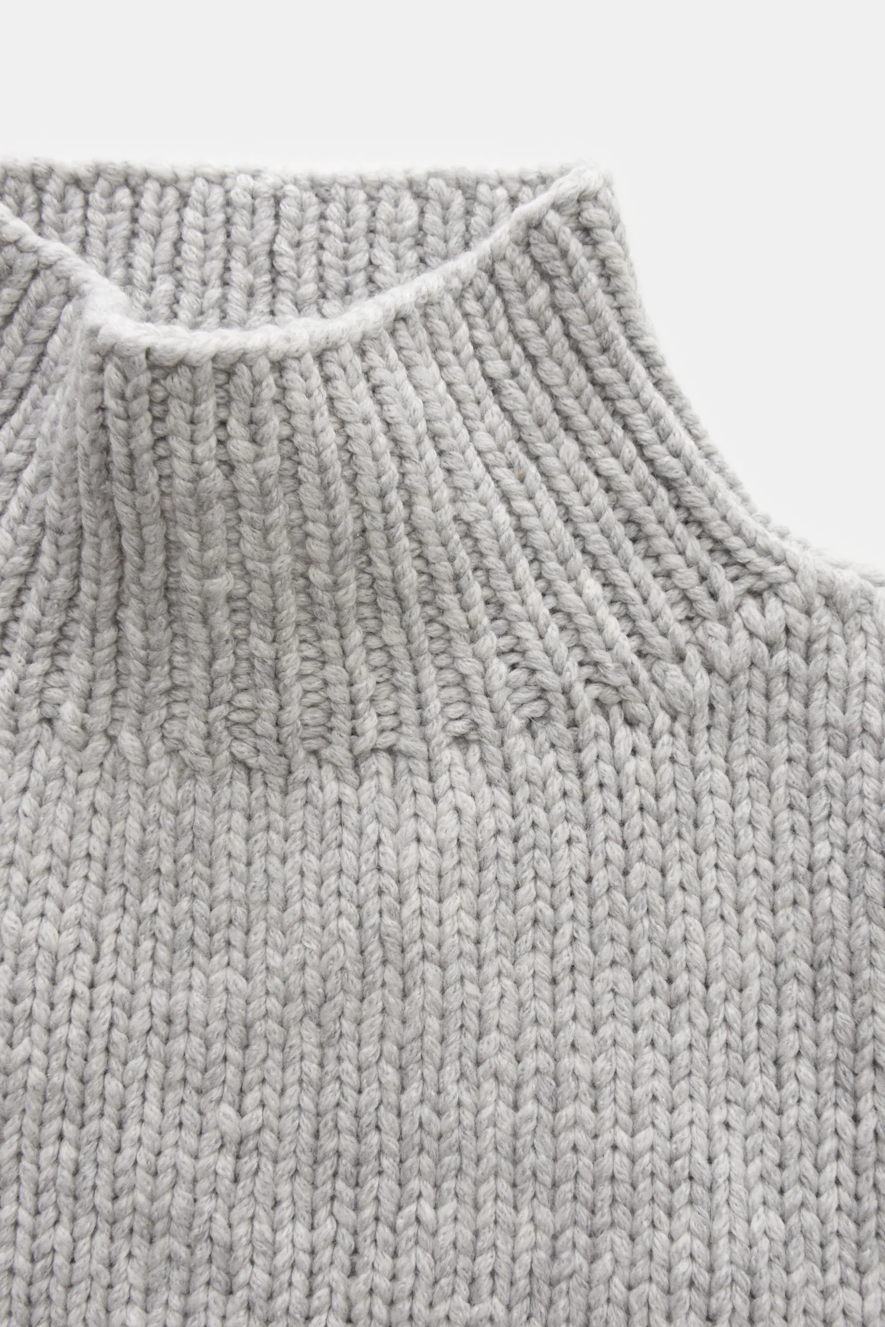 Wommelsdorff - Herren - Cashmere Pullover 'Axel' hellgrau – Bild 2