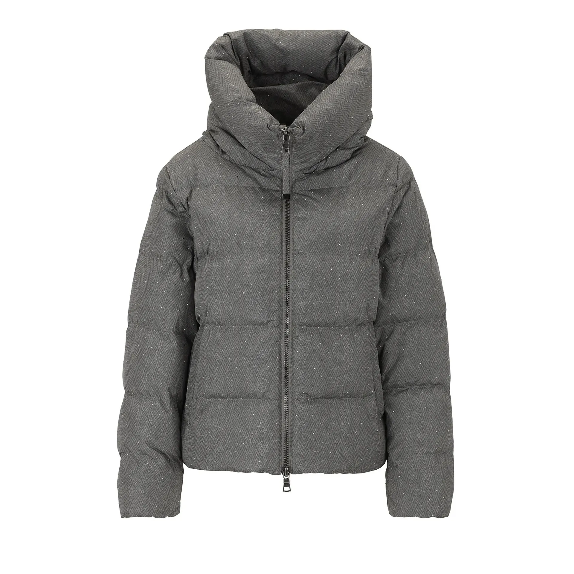 Blonde No8 - Steppjacke METZ mit Schmucksteinen - Größe 40 DAMEN - grau Blonde No8 - Steppjacke METZ mit Schmucksteinen - Größe 40 DAMEN - grau