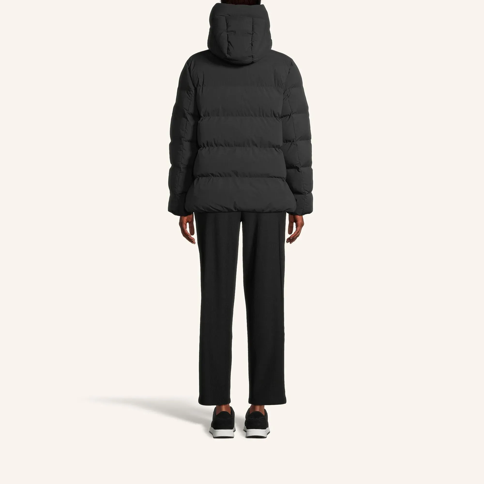 No1 Como - Steppjacke LINDA - Größe L - schwarz – Bild 3