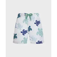 Vilebrequin - Tortues Multicolores Badeshorts Für Jungen - Bademode - Jim - Weiss - Größe 10 Vilebrequin - Tortues Multicolores Badeshorts Für Jungen - Bademode - Jim - Weiss - Größe 10