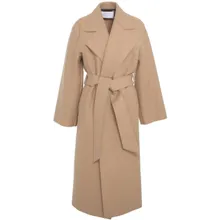 Harris Wharf - Coat with waist belt - Größe 44 - beige Harris Wharf - Coat with waist belt - Größe 44 - beige