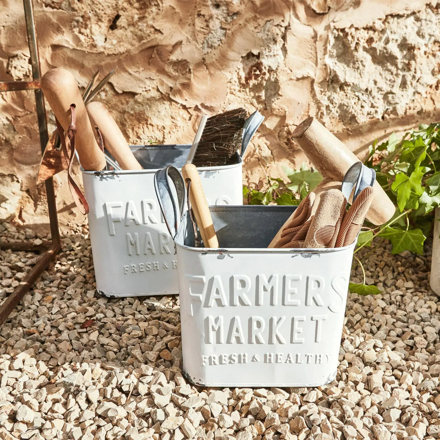 Korb 2er Set Market – Bild 5