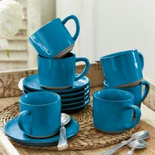 Tasse mit Untertasse 6er Set Biarré Tasse mit Untertasse 6er Set Biarré