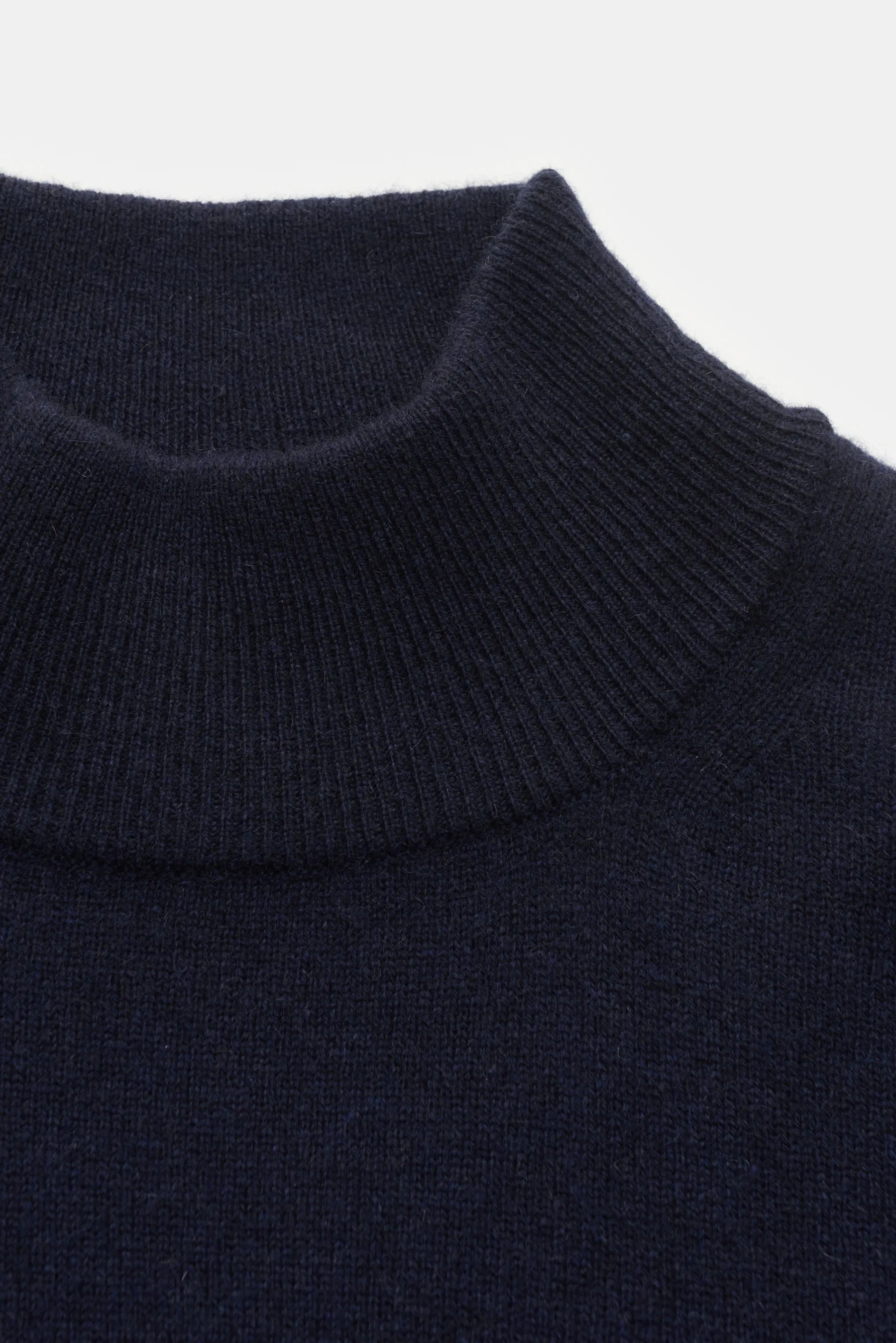 von Braun - Herren - Cashmere Rollkragenpullover navy – Bild 2