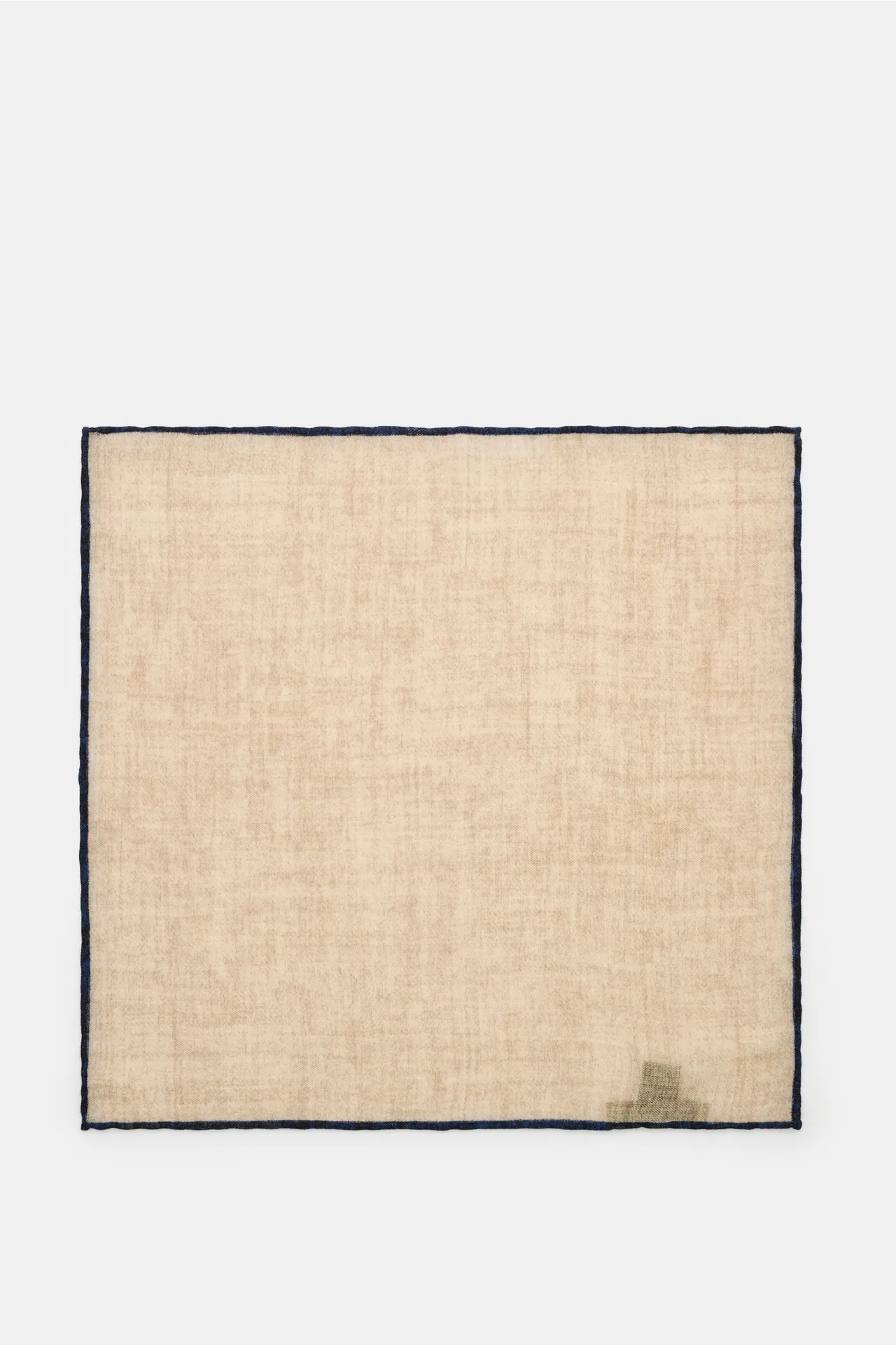 Rosi Collection - Herren - Einstecktuch beige/navy – Bild 3