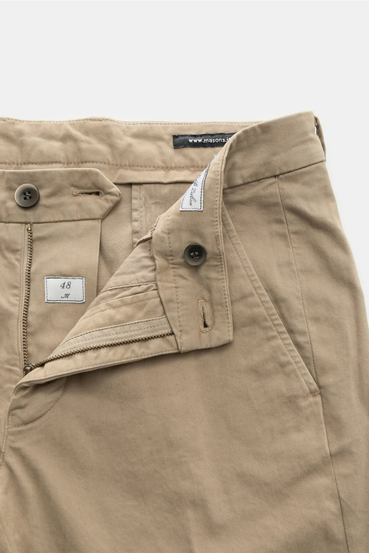 Mason's - Herren - Chino 'Torino Style' taupe – Bild 4