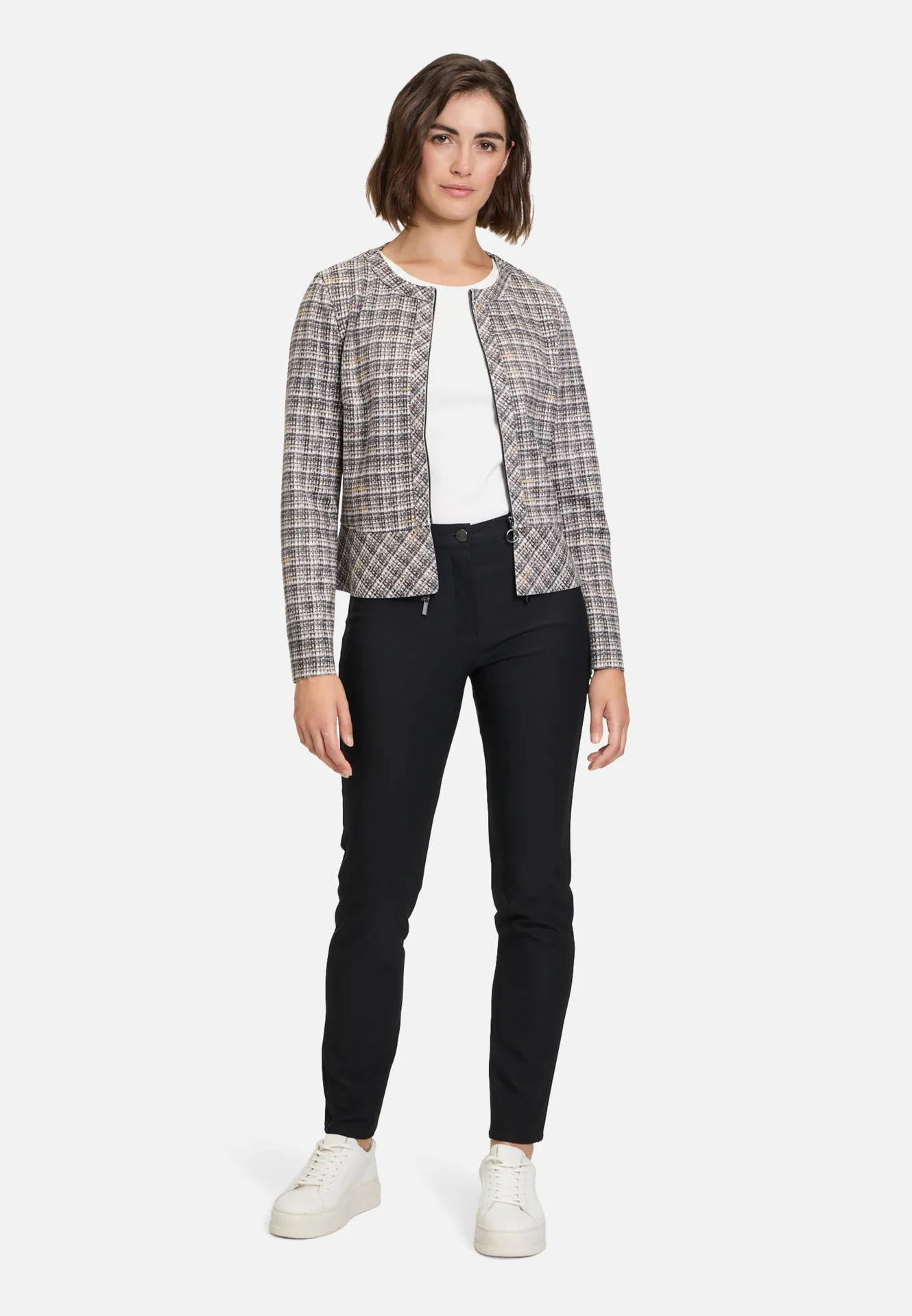 Kurzblazer mit Reißverschluss – Bild 2