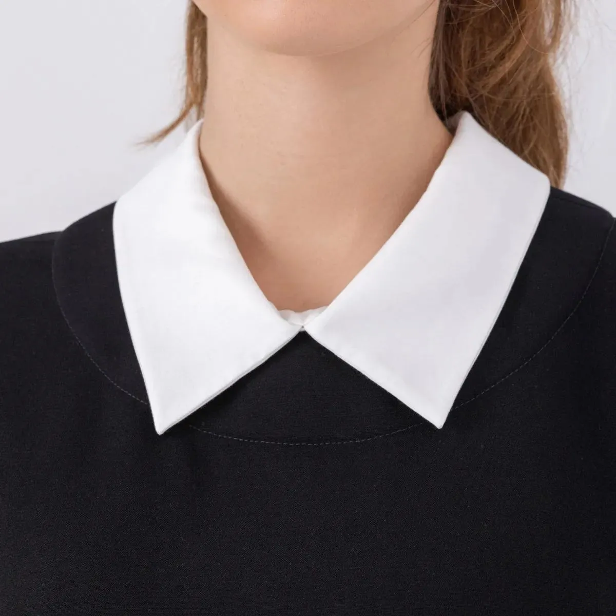 Helene Galwas - Minikleid mit lockerem Schnitt JENIS - Größe S - schwarz – Bild 2