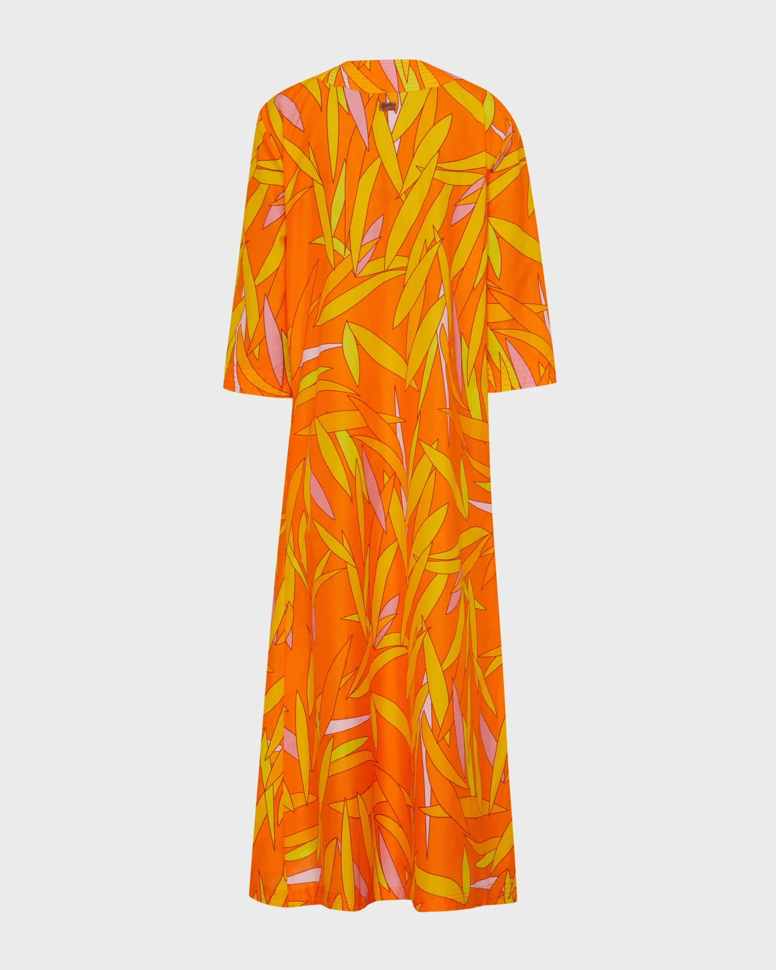 Vilebrequin - Madrague Kaftan Aus Baumwolle Und Seide Für Damen - Kaftan - Leonor - Orange - Größe M – Bild 2