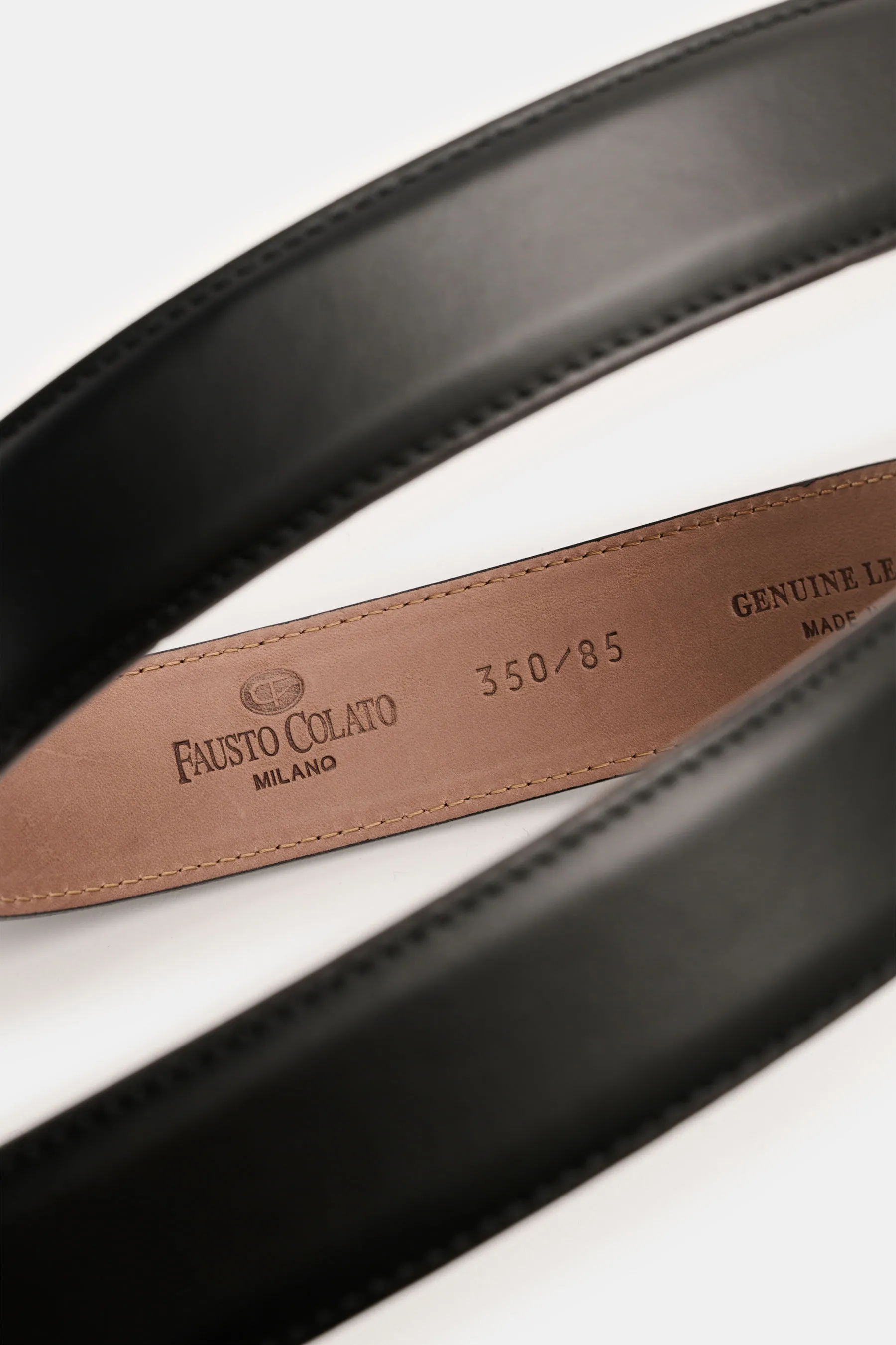 Fausto Colato - Herren - Gürtel schwarz – Bild 3