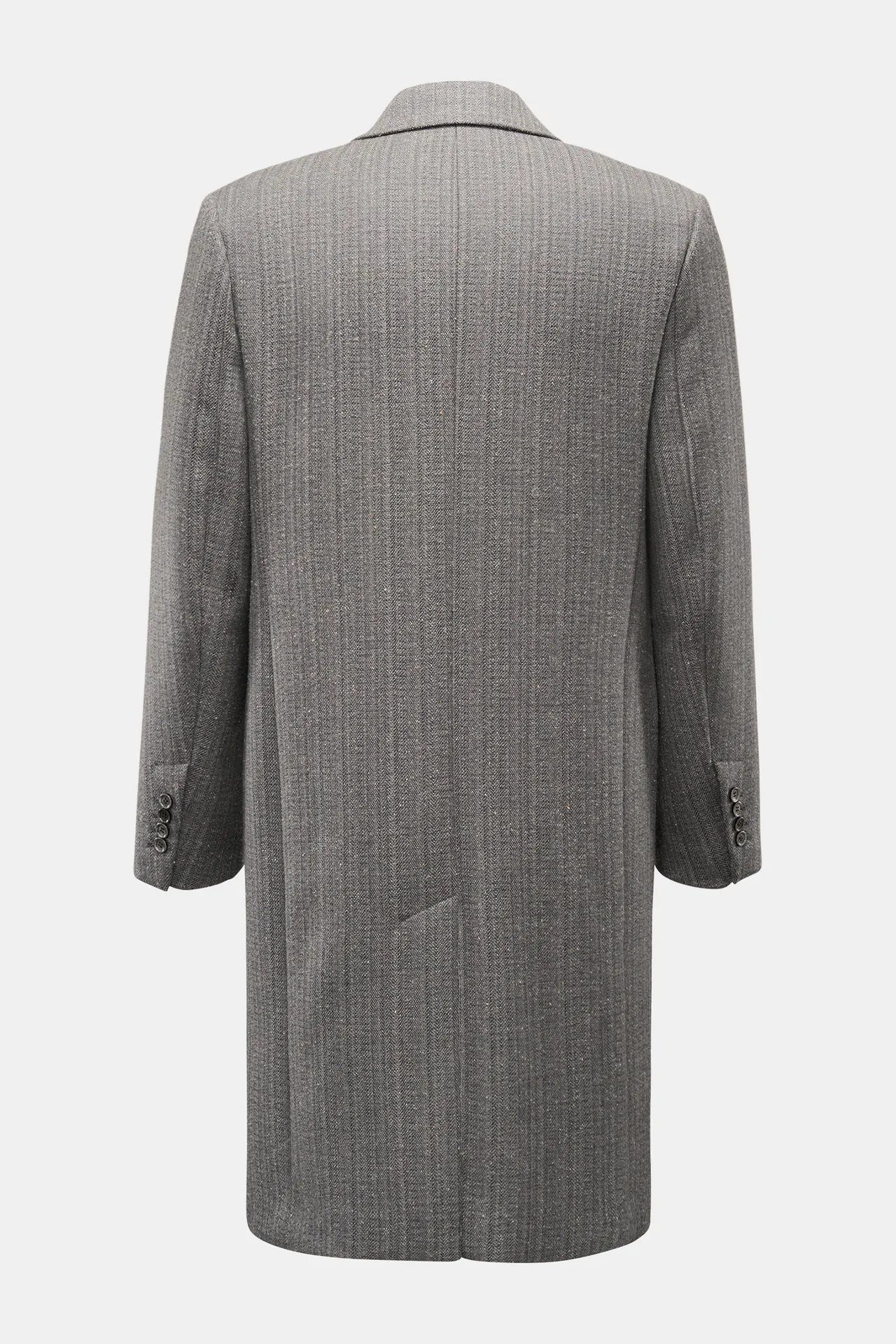 Ami Paris - Herren - Mantel grau meliert – Bild 2