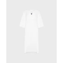 Vilebrequin - Women Linen Kaftan Solid - Kaftan - Logan - Weiss - Größe S/M Vilebrequin - Women Linen Kaftan Solid - Kaftan - Logan - Weiss - Größe S/M