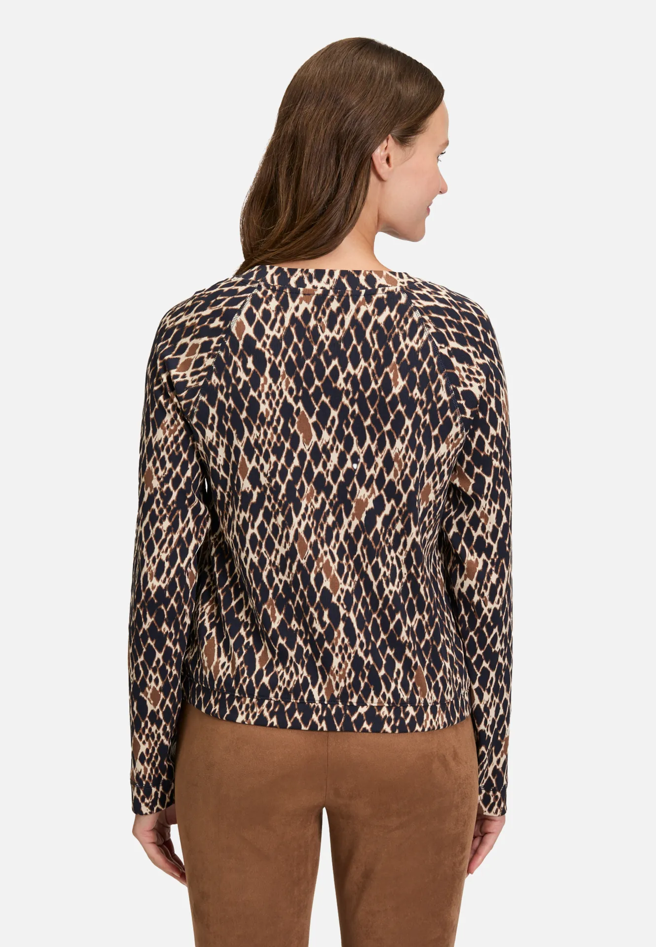 Shirtjacke mit Rippenstruktur Shirtjacke mit Rippenstruktur