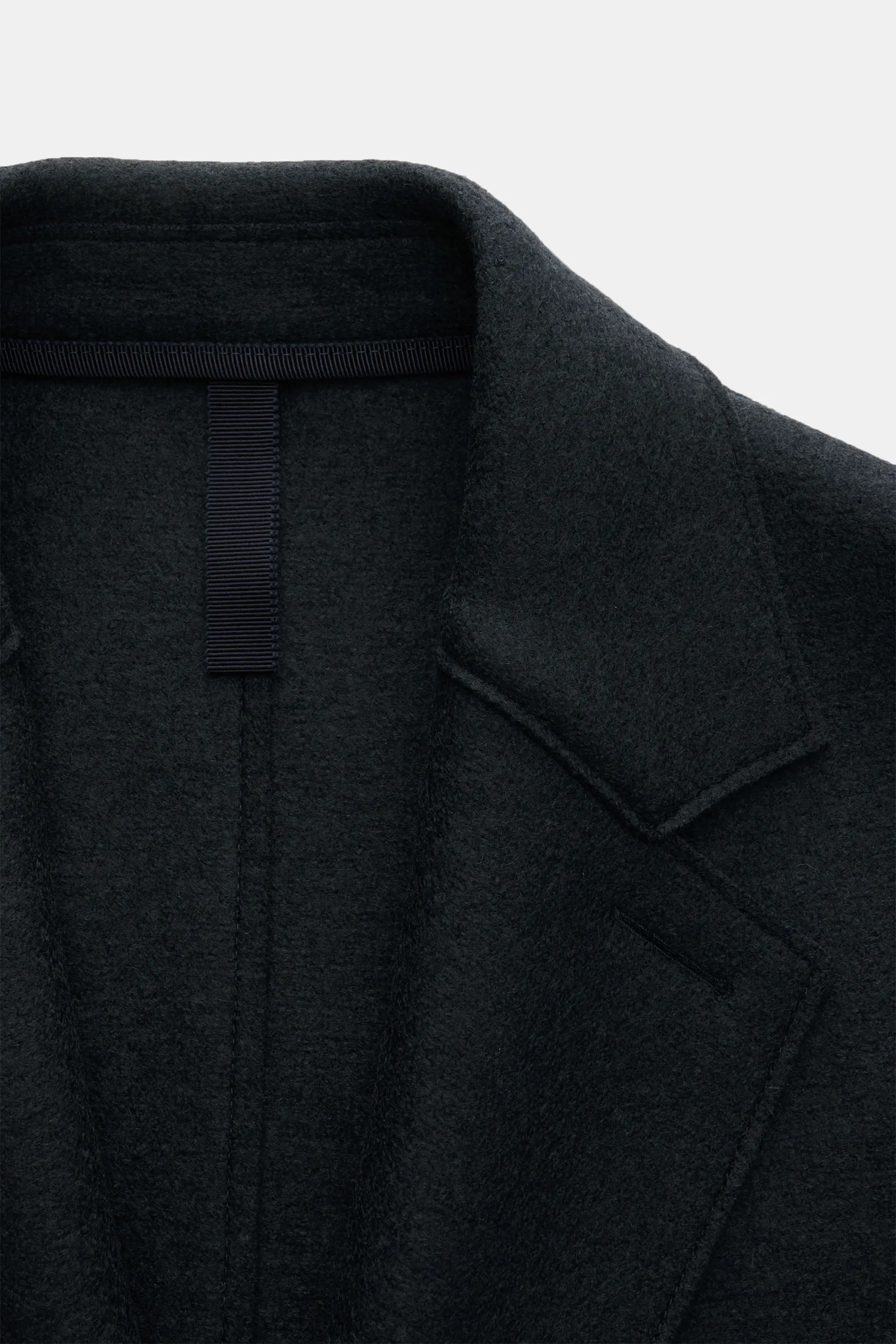 Harris Wharf London - Herren - Wollmantel navy – Bild 3