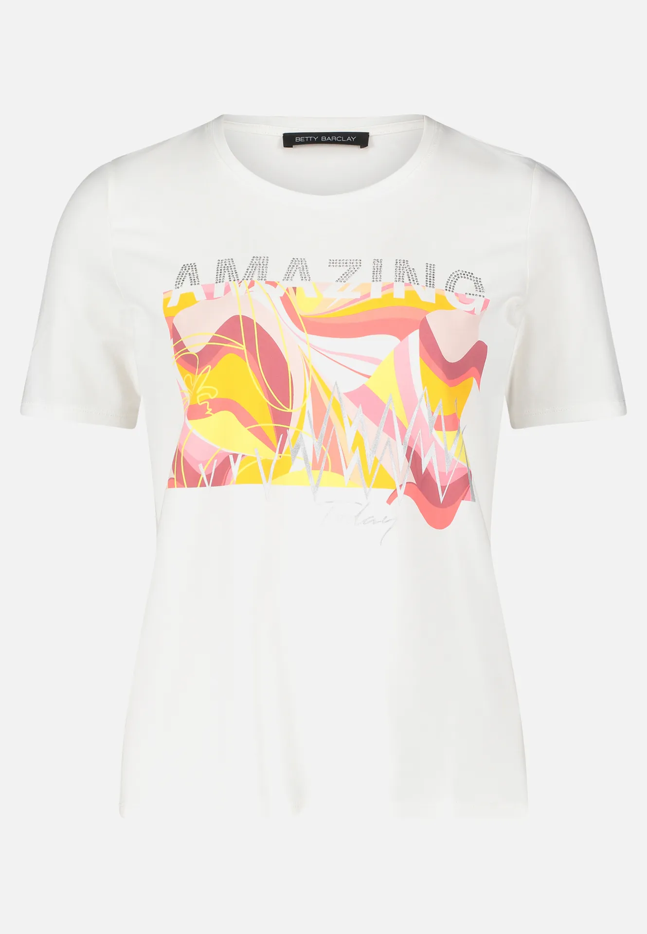 Basic Shirt mit Placement – Bild 3