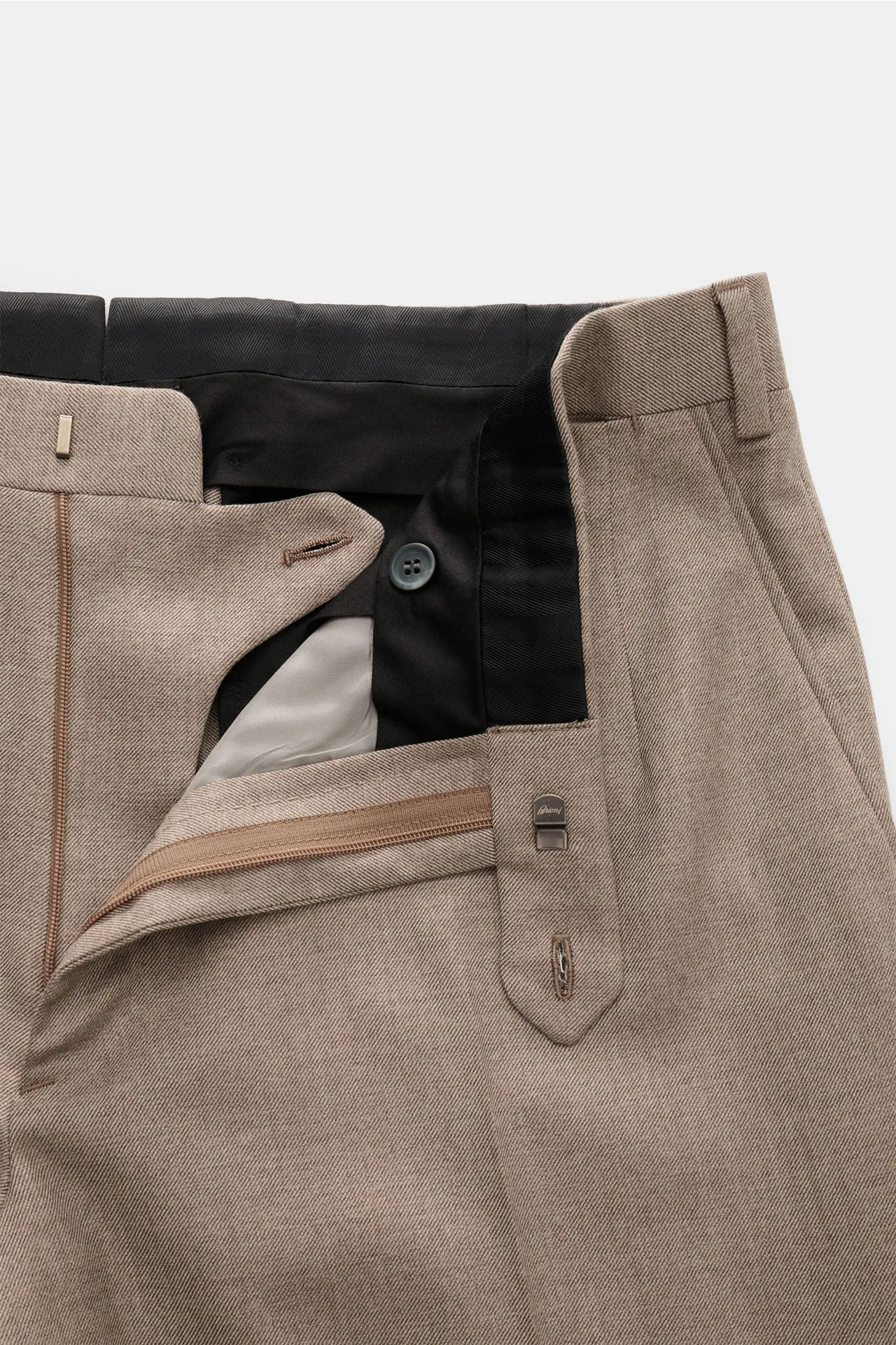 Brioni - Herren - Anzug 'Brunico' taupe meliert – Bild 6