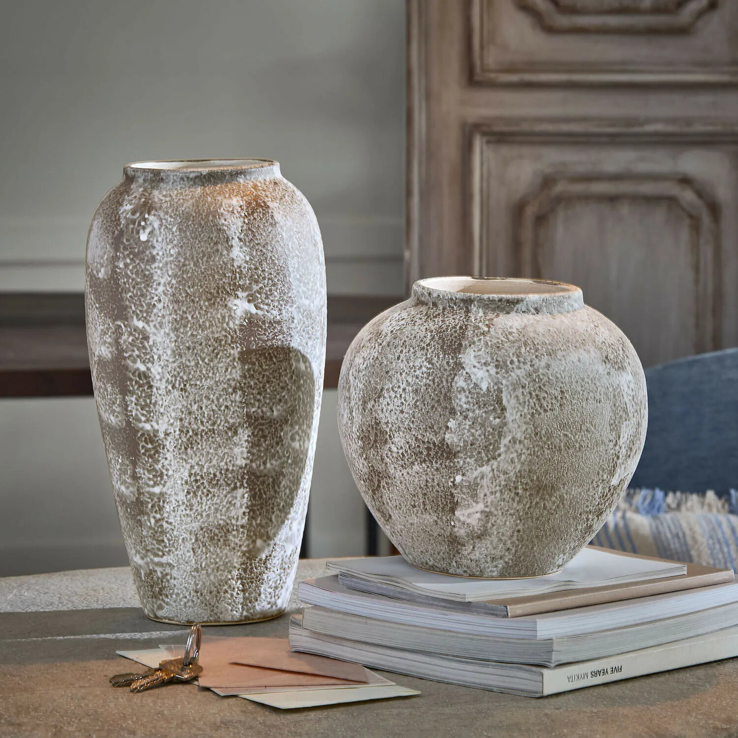 Vase 2er Set Ciel d'Opale – Bild 4