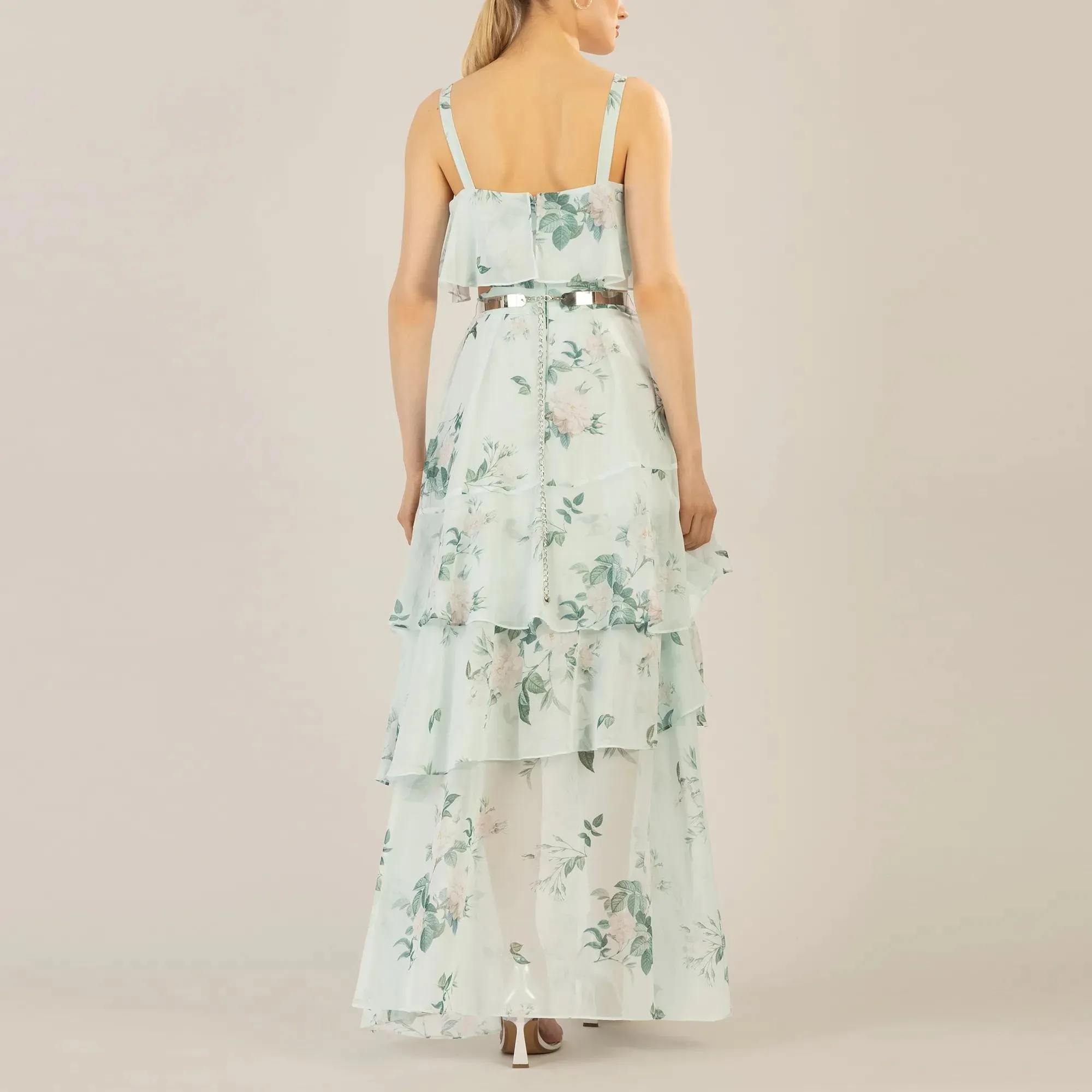 Apart - Chiffonkleid - Größe 36 - bunt – Bild 2