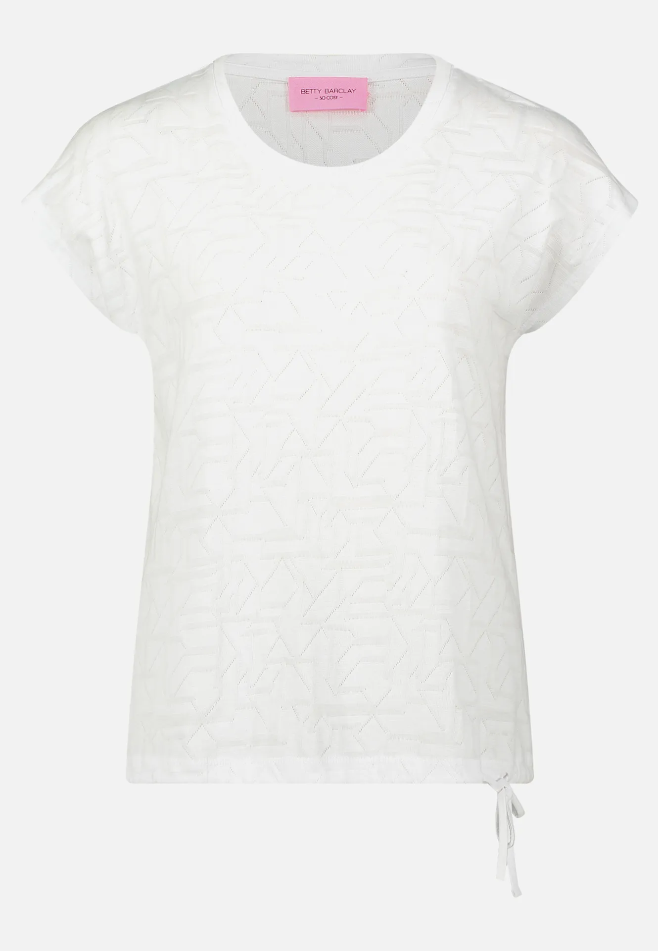 Strukturshirt mit Tunnelzug – Bild 3