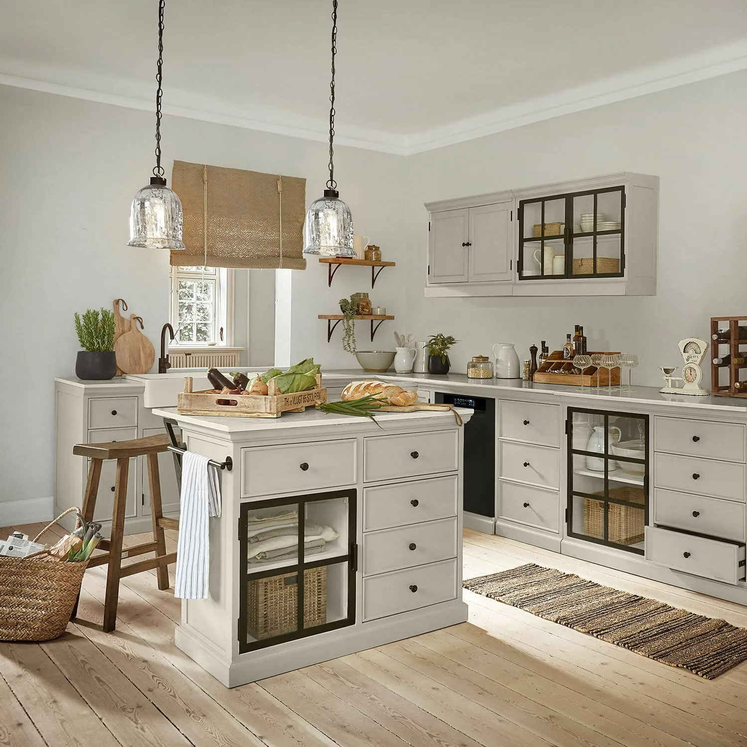 Wandregal 2er Set Thalindria – Bild 4