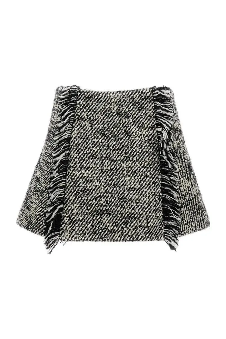 Durazzi Milano - Quilted Wool Mini Skirt - Größe 42 - beige Durazzi Milano - Quilted Wool Mini Skirt - Größe 42 - beige