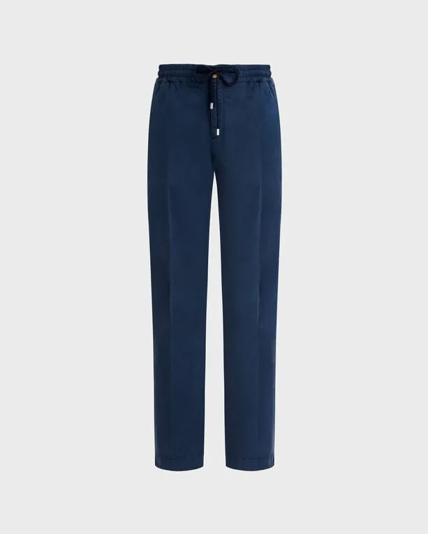 Vilebrequin - Solid Hose Aus Baumwolle Und Tencel Für Herren - Jeanshose - Clemence - Blau - Größe 38 Vilebrequin - Solid Hose Aus Baumwolle Und Tencel Für Herren - Jeanshose - Clemence - Blau - Größe 38