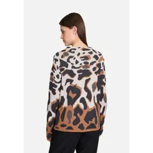 Strickpullover mit Jacquard Strickpullover mit Jacquard