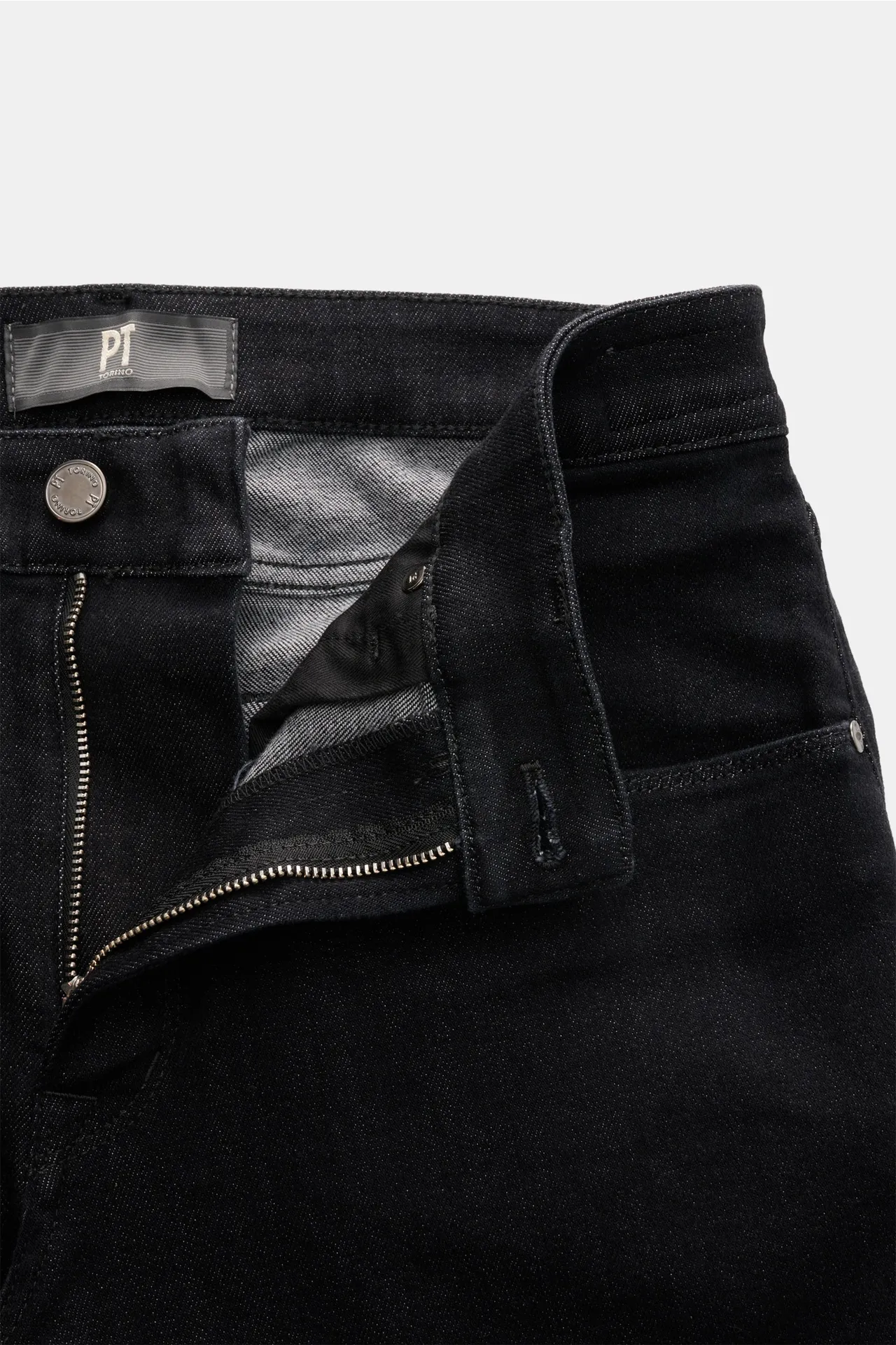 PT Torino Denim - Herren - Jeans 'Jazz' schwarz meliert – Bild 4
