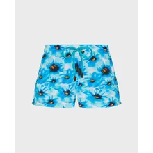 Vilebrequin - Poppies Stretch-badeshorts Für Damen - Shorty - Fabya - Blau - Größe L Vilebrequin - Poppies Stretch-badeshorts Für Damen - Shorty - Fabya - Blau - Größe L