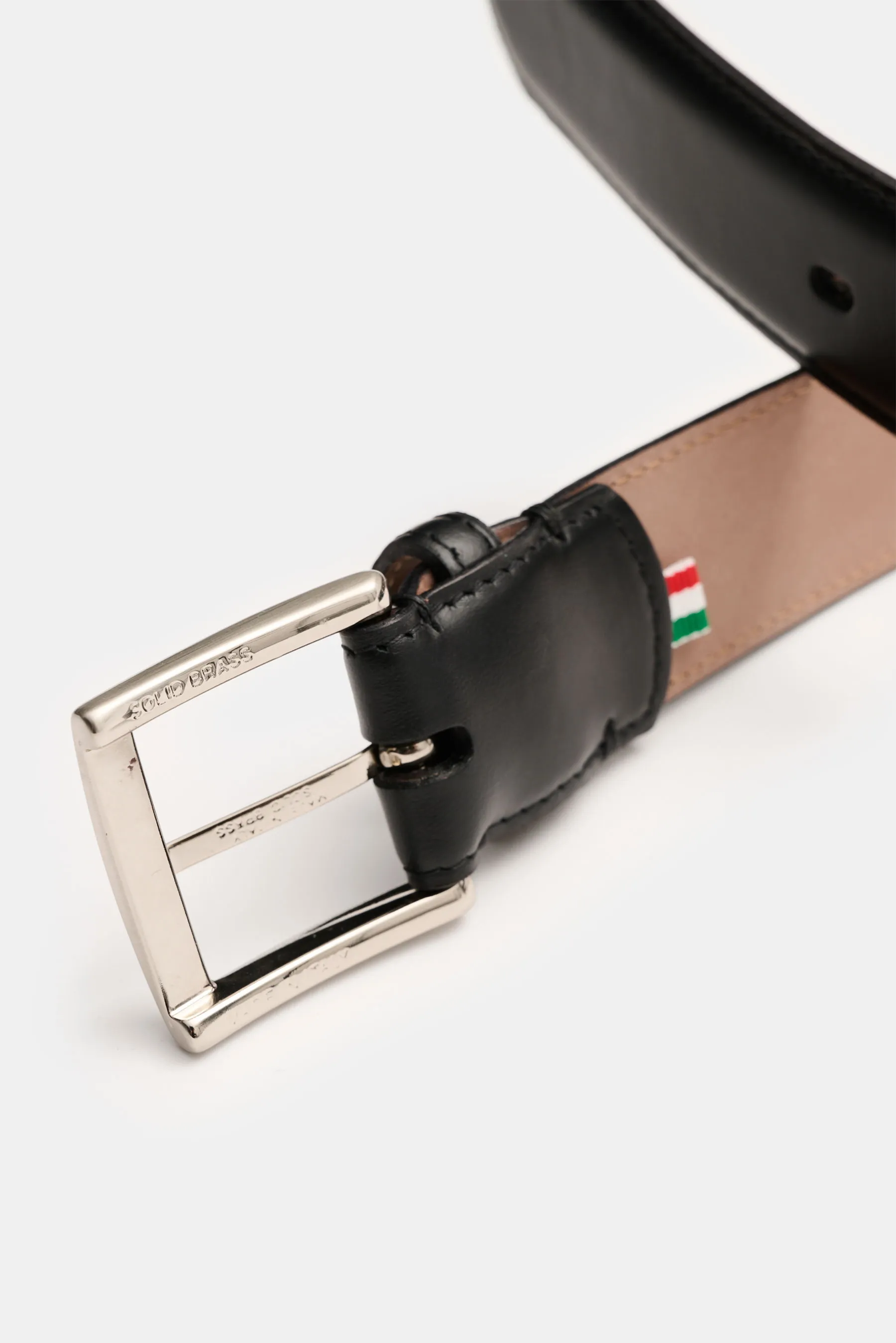 Fausto Colato - Herren - Gürtel schwarz – Bild 4