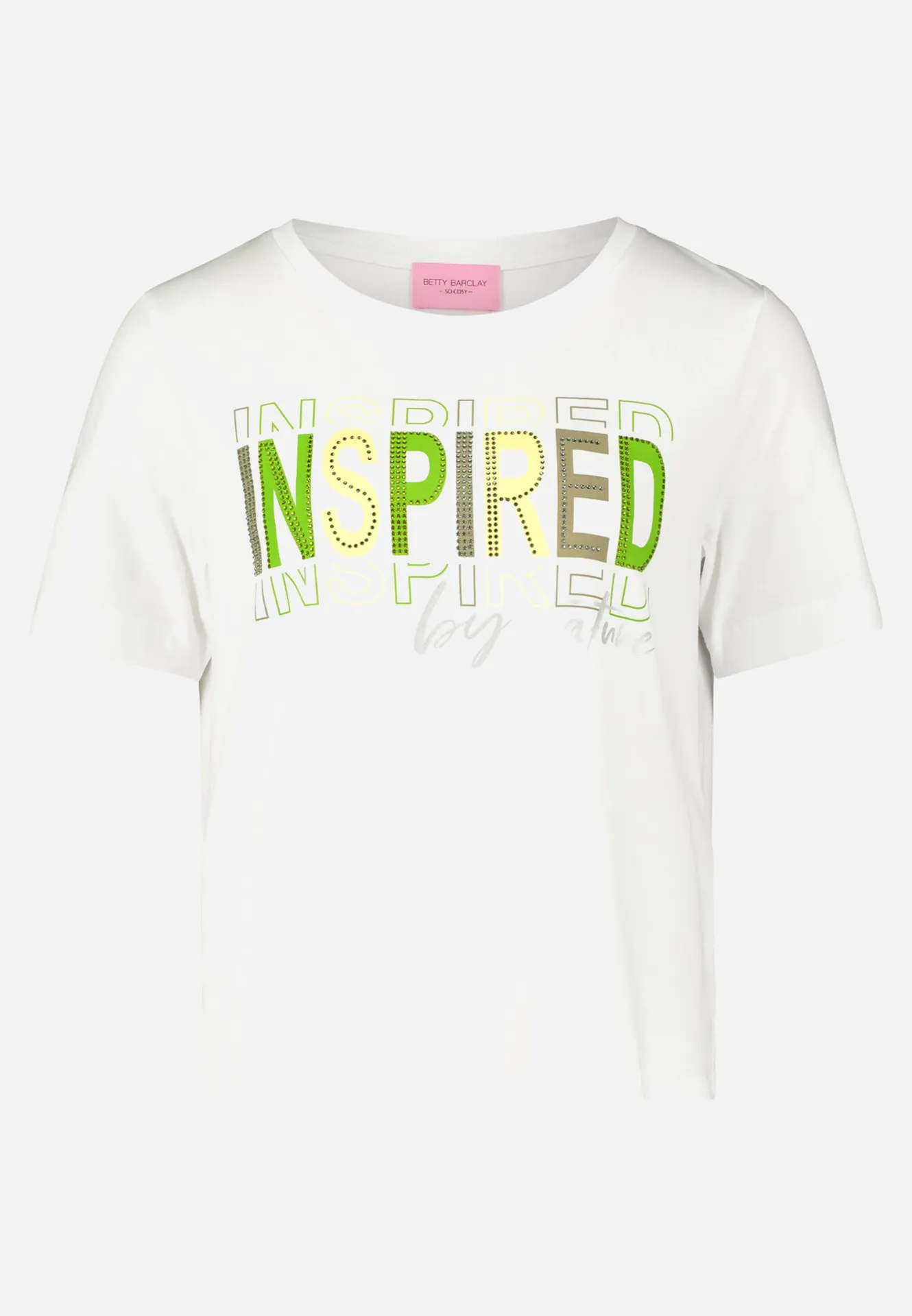 Basic Shirt mit Aufdruck – Bild 3