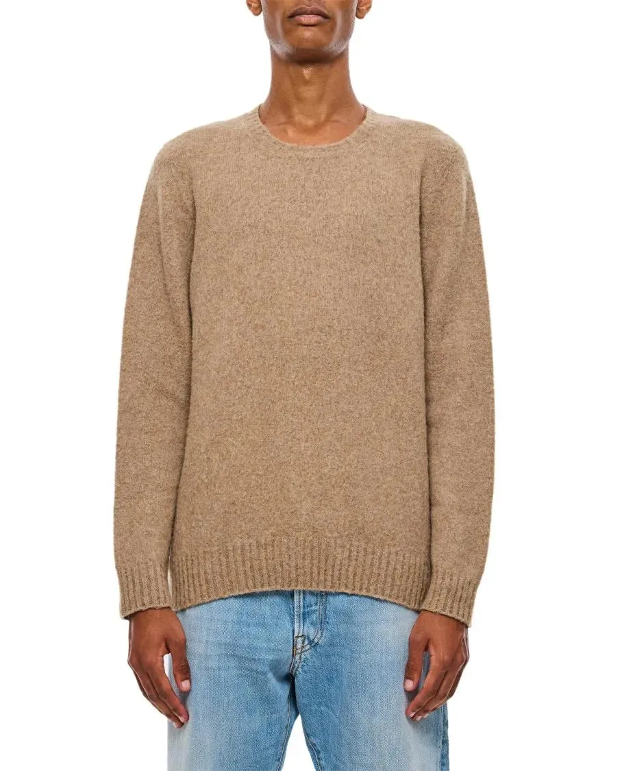Drumohr - Classic Round Neck Knitwear - Größe 54 - beige Drumohr - Classic Round Neck Knitwear - Größe 54 - beige