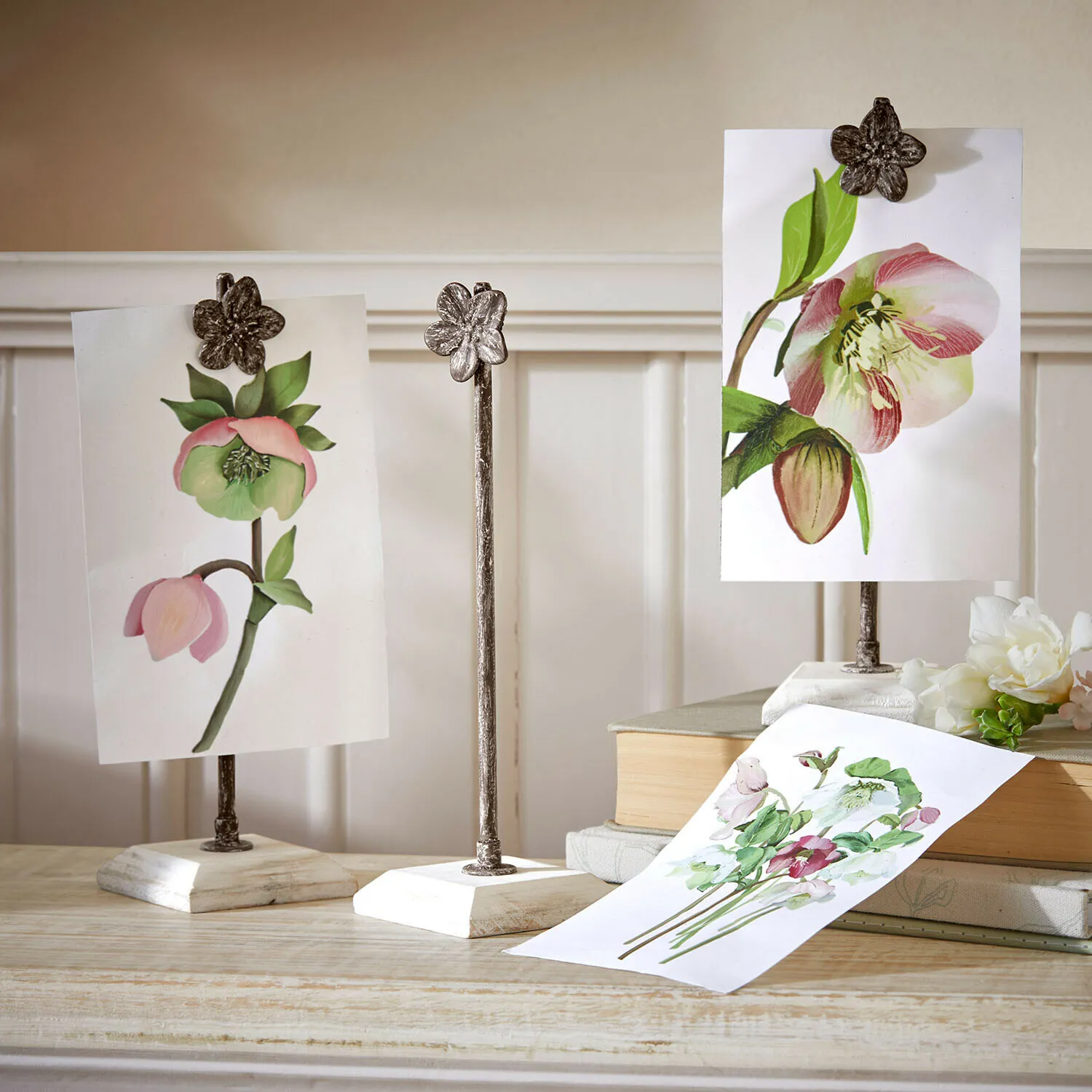 Bild mit Halterung 3er Set Serafinas – Bild 2