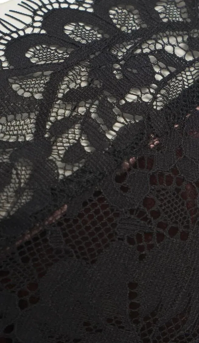 HERSKIND - Vivian' Velvet Mini Dress - Größe 38 - schwarz – Bild 3