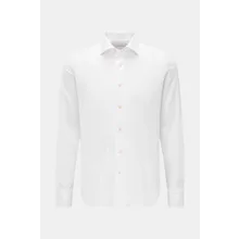 Gherardi - Herren - Casual Hemd Haifisch-Kragen weiß Gherardi - Herren - Casual Hemd Haifisch-Kragen weiß