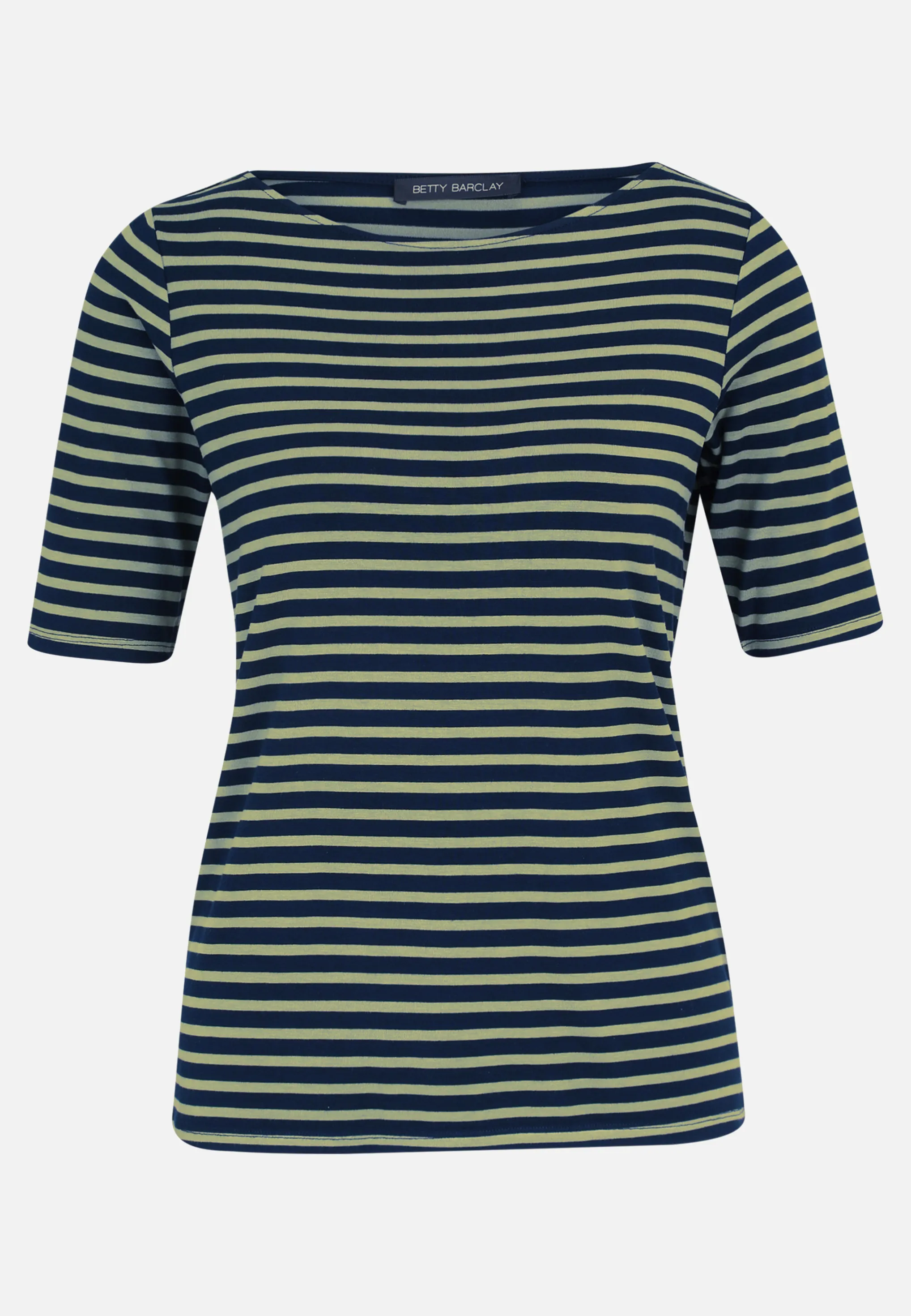 Ringelshirt mit U-Boot-Ausschnitt – Bild 3