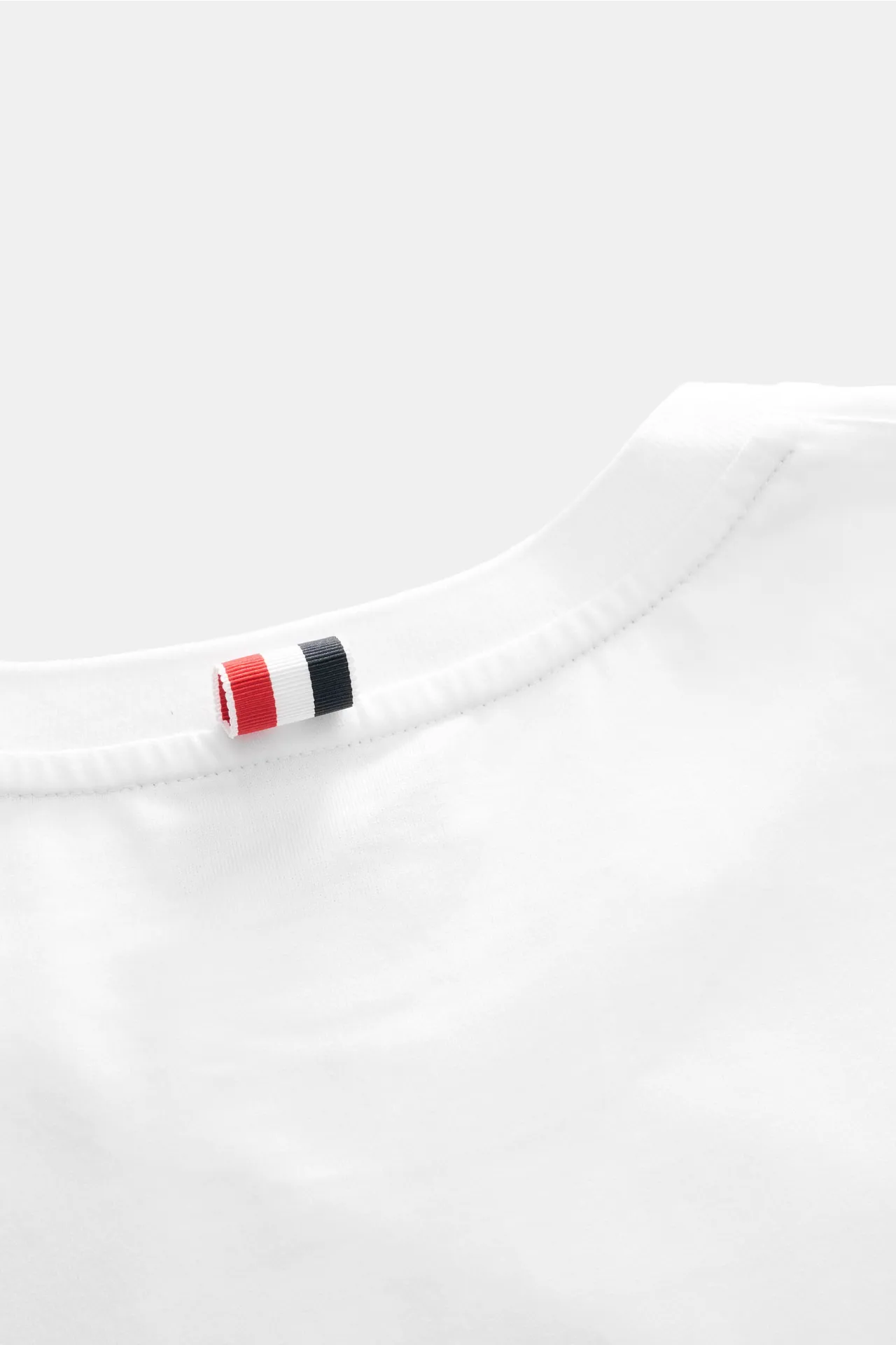 Thom Browne - Herren - Rundhals-T-Shirt weiß – Bild 5