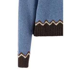Alanui - %27Sweet Winter%27 Turtleneck Sweater - Größe L - blau