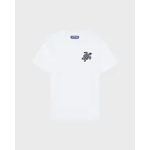 Vilebrequin - T-shirt Aus Bio-baumwolle Mit Aufgestickter Vilebrequin - T-shirt Aus Bio-baumwolle Mit Aufgestickter