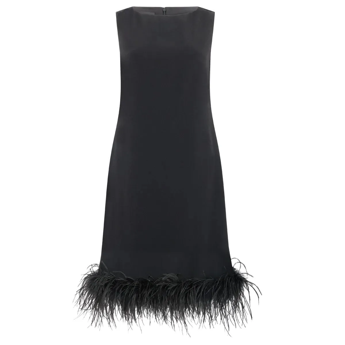 Apart - Kleid mit Federn - Größe 40 - schwarz Apart - Kleid mit Federn - Größe 40 - schwarz