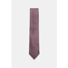Zegna - Herren - Seidenkrawatte violett/schwarz/hellgrau gemustert Zegna - Herren - Seidenkrawatte violett/schwarz/hellgrau gemustert