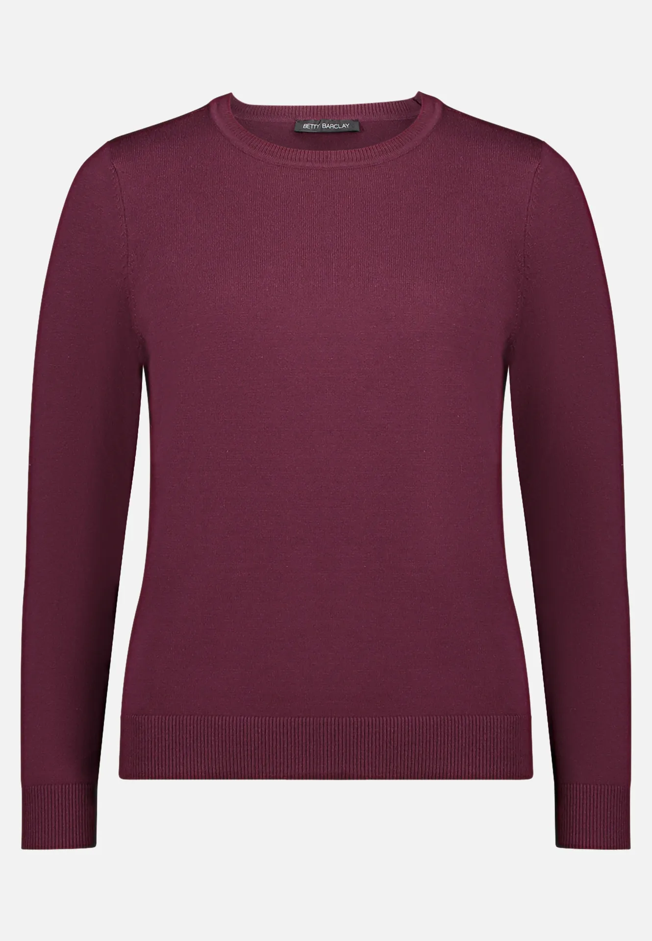 Basic-Strickpullover mit Rundhalsausschnitt – Bild 3