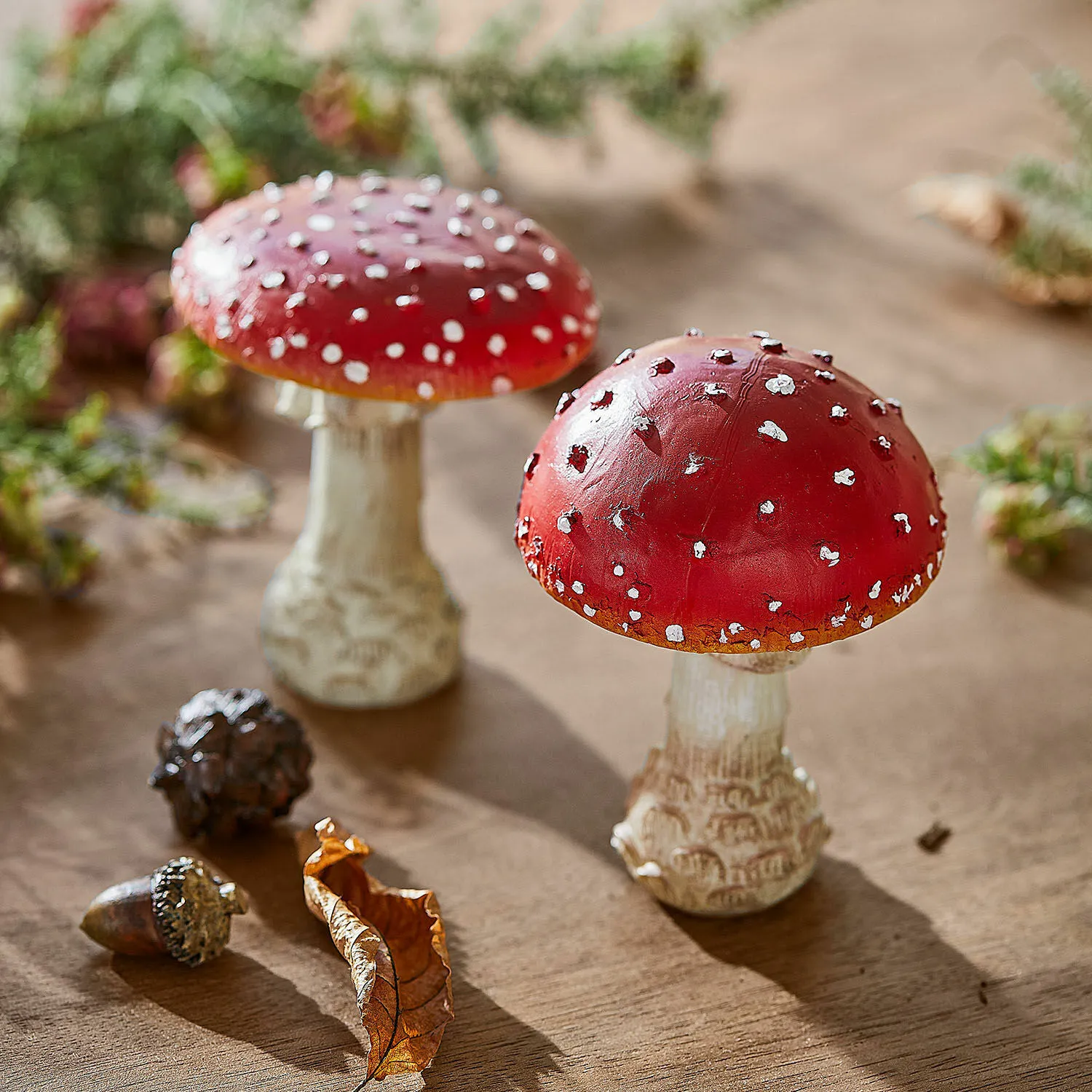 Deko-Pilz 2er Set Quintelle – Bild 2