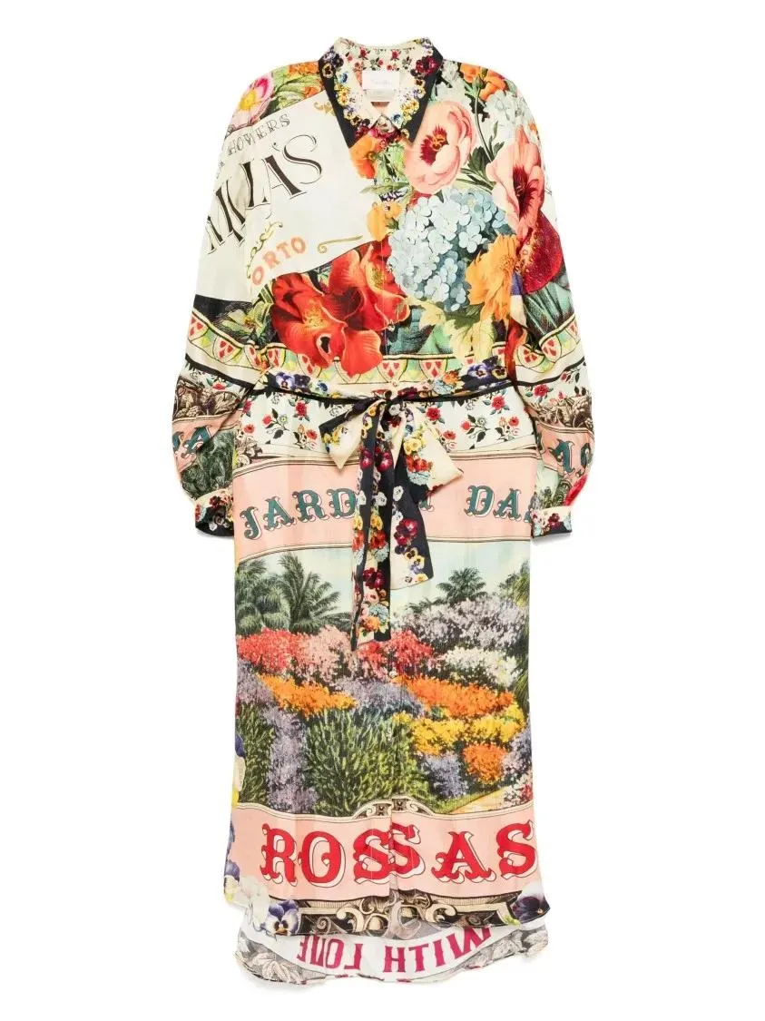 Camilla - Aromatic Amor Midi Dress - Größe L - bunt Camilla - Aromatic Amor Midi Dress - Größe L - bunt