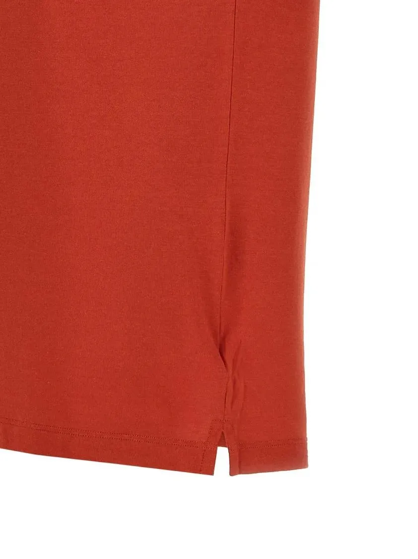 Zanone - Ice Cotton' Polo Shirt - Größe 50 - orange – Bild 2